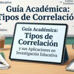 Tipos de Correlación y sus Aplicaciones en Investigación Educativa